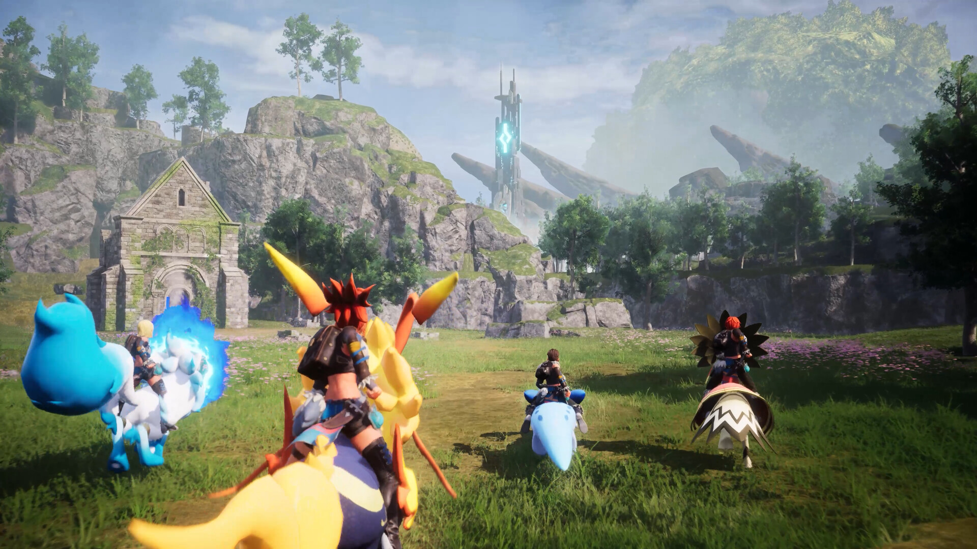 Official Palworld outdoor party screenshot; not an individual item icon